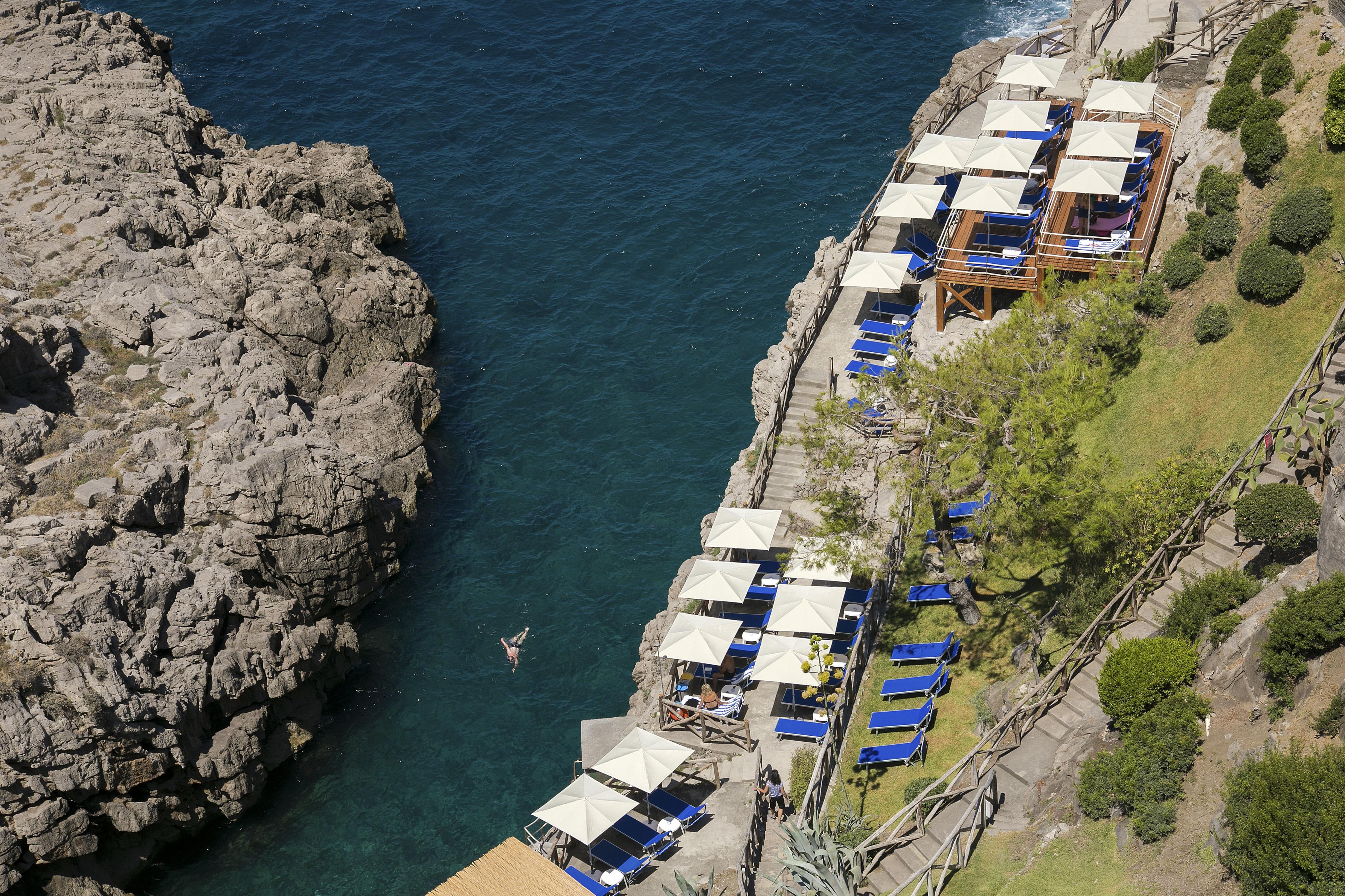 Hotel Delfino Massa Lubrense Exterior foto